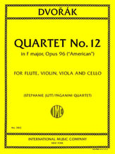 Quartet #12 in F Major Op. 96 Flute/Violin/Viola/Cello cover